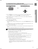 Предварительный просмотр 15 страницы Samsung Crystal Surround Air Track HW-F450 User Manual