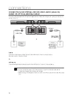 Предварительный просмотр 14 страницы Samsung Crystal Surround Air Track HW-F550 User Manual