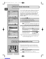 Preview for 12 page of Samsung CS-15K10MJ Owner'S Instructions Manual