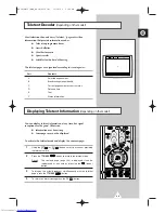 Preview for 29 page of Samsung CS-15K10MJ Owner'S Instructions Manual