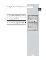 Preview for 17 page of Samsung CS-15K5ML Owner'S Instructions Manual