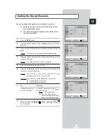 Preview for 19 page of Samsung CS-15K5ML Owner'S Instructions Manual