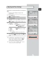 Preview for 21 page of Samsung CS-15K5ML Owner'S Instructions Manual