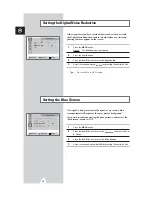 Preview for 22 page of Samsung CS-15K5ML Owner'S Instructions Manual