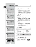 Preview for 26 page of Samsung CS-15K5ML Owner'S Instructions Manual