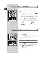 Preview for 36 page of Samsung CS-15K5ML Owner'S Instructions Manual