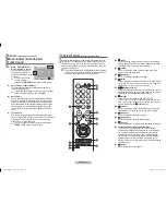 Предварительный просмотр 6 страницы Samsung CS 2Z40 Owner'S Instructions Manual