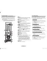 Предварительный просмотр 7 страницы Samsung CS 2Z45 Owner'S Instructions Manual