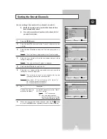 Preview for 19 page of Samsung CS-20Q1ML Owner'S Instructions Manual