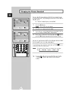 Preview for 20 page of Samsung CS-20Q1ML Owner'S Instructions Manual