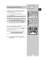 Preview for 23 page of Samsung CS-20Q1ML Owner'S Instructions Manual