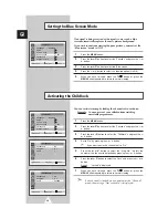 Preview for 30 page of Samsung CS-20Q1ML Owner'S Instructions Manual