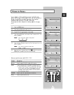 Preview for 31 page of Samsung CS-20Q1ML Owner'S Instructions Manual