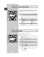 Preview for 34 page of Samsung CS-20Q1ML Owner'S Instructions Manual