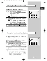 Preview for 10 page of Samsung CS-21A11MH Owner'S Instructions Manual