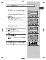 Preview for 26 page of Samsung CS-21A11MH Owner'S Instructions Manual