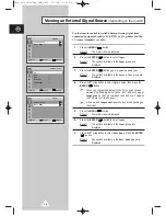 Preview for 35 page of Samsung CS-21A11MH Owner'S Instructions Manual