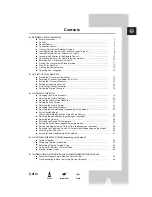 Preview for 3 page of Samsung CS-21K10ML Owner'S Instructions Manual