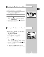 Preview for 11 page of Samsung CS-21K10ML Owner'S Instructions Manual