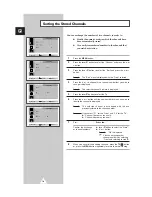 Preview for 18 page of Samsung CS-21K10ML Owner'S Instructions Manual