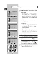 Preview for 24 page of Samsung CS-21K10ML Owner'S Instructions Manual