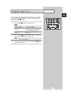 Preview for 27 page of Samsung CS-21K10ML Owner'S Instructions Manual