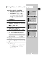 Preview for 29 page of Samsung CS-21K10ML Owner'S Instructions Manual