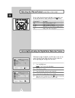 Preview for 22 page of Samsung CS-21K10MQ Owner'S Instructions Manual