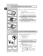 Preview for 10 page of Samsung CS-21M21MA Owner'S Instructions Manual