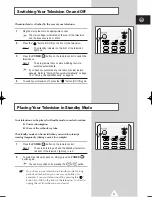 Preview for 10 page of Samsung CS-25M20MA Owner'S Instructions Manual