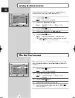 Preview for 13 page of Samsung CS-25M20MA Owner'S Instructions Manual