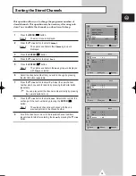 Preview for 18 page of Samsung CS-25M20MA Owner'S Instructions Manual