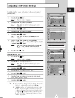 Preview for 20 page of Samsung CS-25M20MA Owner'S Instructions Manual