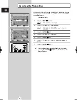 Preview for 21 page of Samsung CS-25M20MA Owner'S Instructions Manual