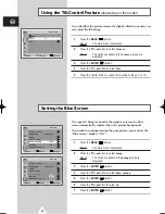 Preview for 23 page of Samsung CS-25M20MA Owner'S Instructions Manual