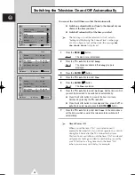 Preview for 31 page of Samsung CS-25M20MA Owner'S Instructions Manual