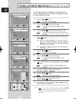 Preview for 35 page of Samsung CS-25M20MA Owner'S Instructions Manual