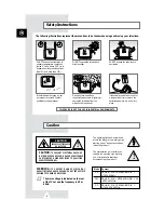 Предварительный просмотр 2 страницы Samsung CS-25M6W Owner'S Instructions Manual