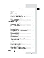 Предварительный просмотр 3 страницы Samsung CS-25M6W Owner'S Instructions Manual