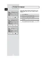 Предварительный просмотр 12 страницы Samsung CS-25M6W Owner'S Instructions Manual