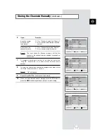 Предварительный просмотр 15 страницы Samsung CS-25M6W Owner'S Instructions Manual