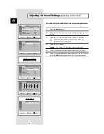 Предварительный просмотр 24 страницы Samsung CS-25M6W Owner'S Instructions Manual