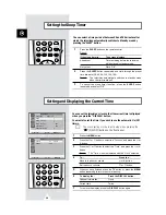 Предварительный просмотр 28 страницы Samsung CS-25M6W Owner'S Instructions Manual