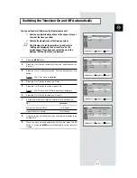 Предварительный просмотр 29 страницы Samsung CS-25M6W Owner'S Instructions Manual