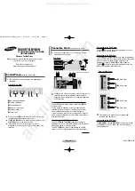 Samsung CS-29140MH Owner'S Instructions Manual preview