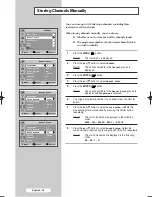 Preview for 16 page of Samsung CS-29200HE/HAC Owner'S Instructions Manual