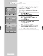 Preview for 18 page of Samsung CS-29200HE/HAC Owner'S Instructions Manual