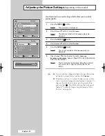 Preview for 22 page of Samsung CS-29200HE/HAC Owner'S Instructions Manual