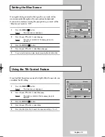 Preview for 25 page of Samsung CS-29200HE/HAC Owner'S Instructions Manual