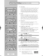 Preview for 28 page of Samsung CS-29200HE/HAC Owner'S Instructions Manual